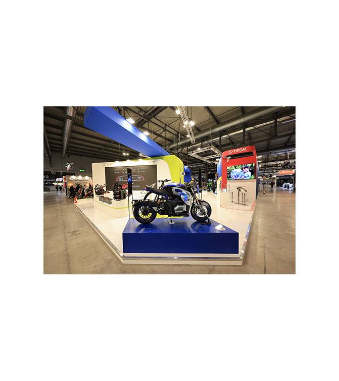 Ovaobike MCR-S Elektro-Motorrad Blau Ovaobike MCR-S Elektro-Motorrad Blau